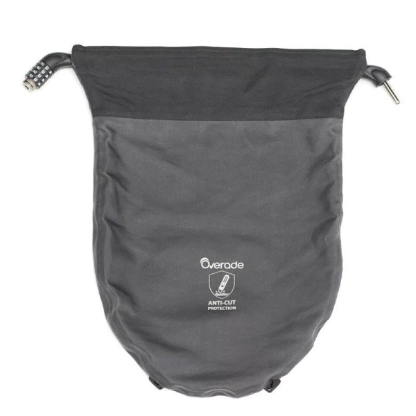 OVERADE LOXI SECURE & ANTI-THEFTBAG black 9L OVERADE LOXI SECURE & ANTI-THEFTBAG black 9L - Image 1