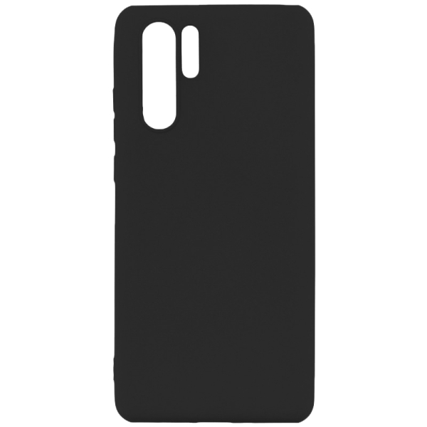 SENSO SOFT TOUCH HUAWEI P30 PRO black backcover SENSO SOFT TOUCH HUAWEI P30 PRO black backcover - Image 1