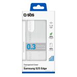 SBS 0.3 SKINNY TPU SAMSUNG S25 Edge transparent backcover - Image 2