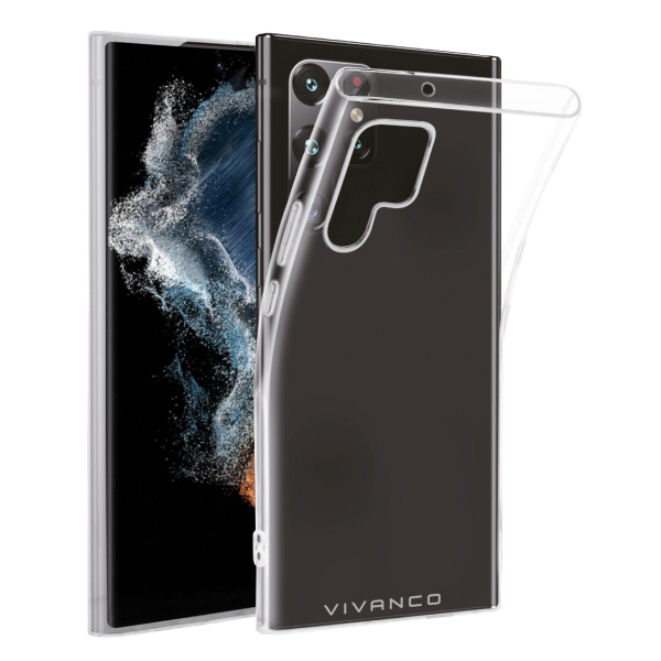 VIVANCO SUPER SLIM CASE SAMSUNG S23 ULTRA transparent backcover VIVANCO SUPER SLIM CASE SAMSUNG S23 ULTRA transparent backcover - Image 1