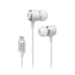 SBS HANDSFREE STEREO EARSET MFI LIGHTNING CONNECTOR STUDIO MIX 100 white