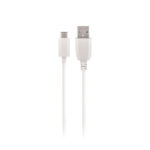 MAXLIFE USB TO TYPE C DATA CABLE 1m 2A white