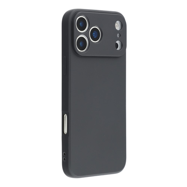 SENSO SOFT TOUCH IPHONE 17 PRO black backcover SENSO SOFT TOUCH IPHONE 17 PRO black backcover - Image 1