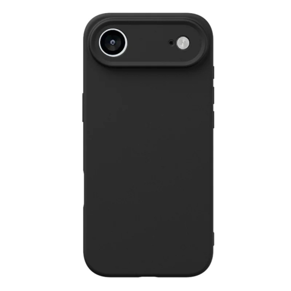 SILICONE BACK BOX IPHONE 17 AIR black backcover SILICONE BACK BOX IPHONE 17 AIR black backcover - Image 1