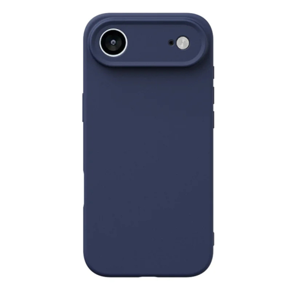 SILICONE BACK BOX IPHONE 17 AIR blue backcover SILICONE BACK BOX IPHONE 17 AIR blue backcover - Image 1