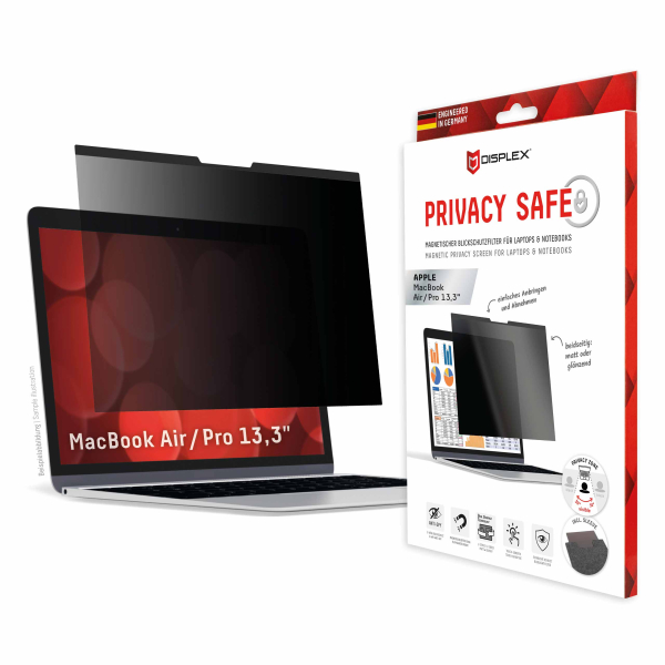 DISPLEX PRIVACY SAFE FILM MACBOOK AIR / PRO 13.3' DISPLEX PRIVACY SAFE FILM MACBOOK AIR / PRO 13.3' - Image 1