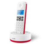 ΑΣΥΡΜΑΤΟ ΤΗΛΕΦΩΝΟ PHILIPS D1611R GRS red - Image 2