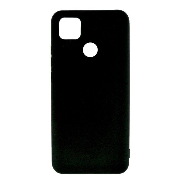 SENSO SOFT TOUCH XIAOMI REDMI 9C black backcover SENSO SOFT TOUCH XIAOMI REDMI 9C black backcover - Image 1