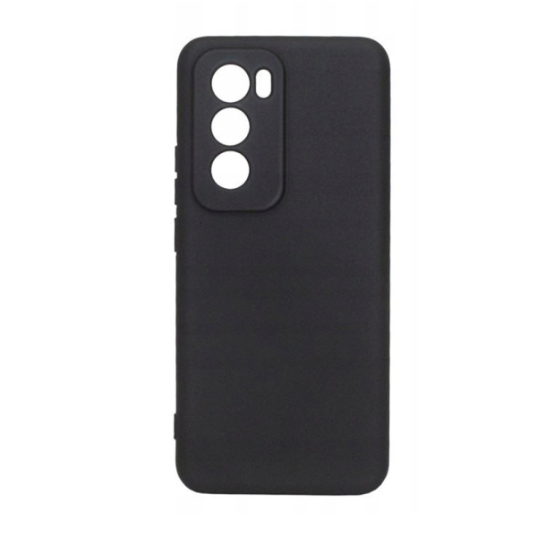 SENSO SOFT TOUCH OPPO RENO 12 PRO 5G black backcover SENSO SOFT TOUCH OPPO RENO 12 PRO 5G black backcover - Image 1