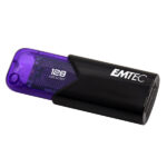 ΣΤΙΚΑΚΙ ΜΝΗΜΗΣ EMTEC 128GB USB 3.2 B110 CLICK EASY purple
