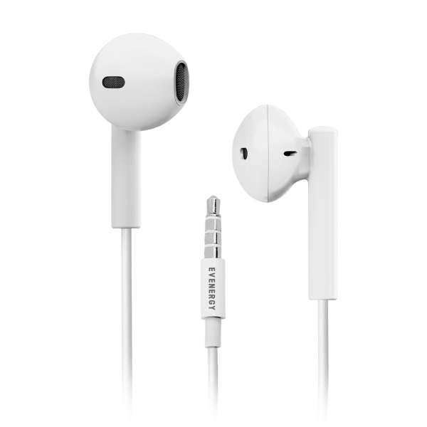 EVENERGY by SBS HANDSFREE STEREO EARSET 3.5 JACK white EVENERGY by SBS HANDSFREE STEREO EARSET 3.5 JACK white - Image 1