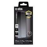 SBS FULL TEMPERED GLASS IPHONE 13 PRO MAX / 14 PLUS black - Image 2