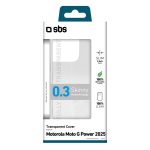 SBS 0.3 SKINNY TPU MOTOROLA MOTO G POWER 2025 transparent backcover - Image 2