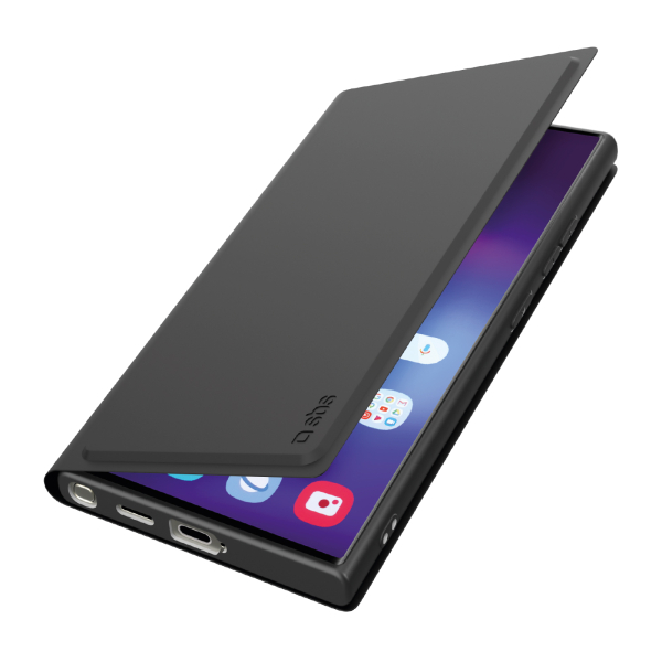 SBS WALLET SMOOTH STAND BOOK SAMSUNG S25 EDGE black SBS WALLET SMOOTH STAND BOOK SAMSUNG S25 EDGE black - Image 1