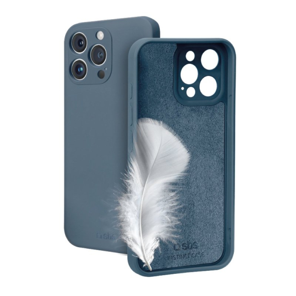 SBS INSTICT COVER IPHONE 15 PRO MAX blue backcover SBS INSTICT COVER IPHONE 15 PRO MAX blue backcover - Image 1