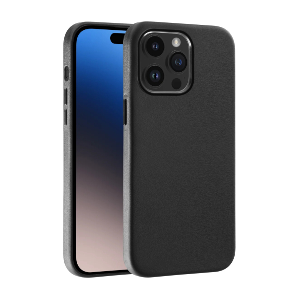 VIVANCO MAG CLASSIC COVER IPHONE 15 PRO black backcover VIVANCO MAG CLASSIC COVER IPHONE 15 PRO black backcover - Image 1