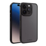VIVANCO FROSTED COVER CAMERA PROTECTION IPHONE 15 PRO semi transparent/black backcover