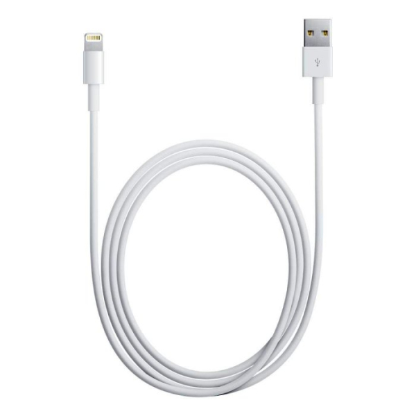 ORIGINAL APPLE DATA CABLE LIGHTNING 2m FOR IPHONE 5 5S 5C 5SE 6 6S PLUS white blister ORIGINAL APPLE DATA CABLE LIGHTNING 2m FOR IPHONE 5 5S 5C 5SE 6 6S PLUS white blister - Image 1