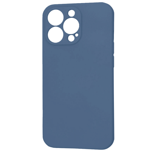 SILICONE BACK BOX IPHONE 15 PRO blue backcover SILICONE BACK BOX IPHONE 15 PRO blue backcover - Image 1