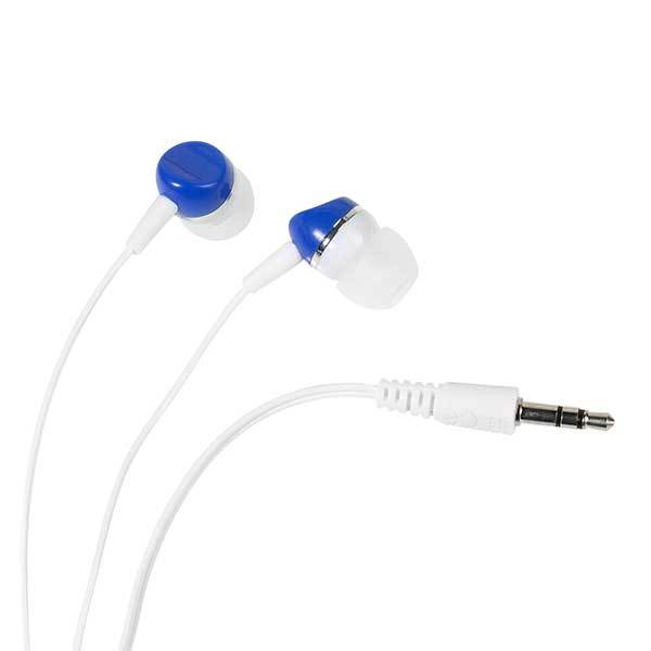 VIVANCO SR3 BUDS STEREO EARPHONES blue white VIVANCO SR3 BUDS STEREO EARPHONES blue white - Image 1