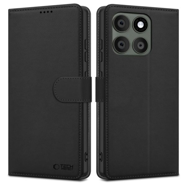 TECH-PROTECT WALLET BOOK CASE MOTOROLA MOTO EDGE 60 PRO black TECH-PROTECT WALLET BOOK CASE MOTOROLA MOTO EDGE 60 PRO black - Image 1