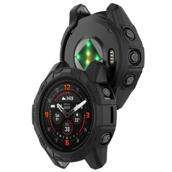 TECH-PROTECT DEFENCE AIR GARMIN FENIX 7 / 7 PRO black TECH-PROTECT DEFENCE AIR GARMIN FENIX 7 / 7 PRO black - Image 1