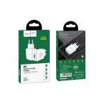 HOCO TRAVEL CHARGER N2 2A white - Image 2