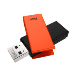 ΣΤΙΚΑΚΙ ΜΝΗΜΗΣ EMTEC 128GB USB 2.0 C352 BRICK orange
