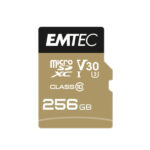 Memory Card microSD EMTEC USH-I U3 SPEEDIN PRO A1 256GB CLASS 10