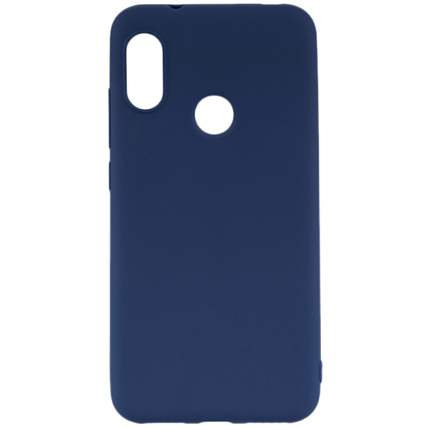 SENSO SOFT TOUCH XIAOMI Mi A2 LITE / REDMI 6 PRO blue backcover SENSO SOFT TOUCH XIAOMI Mi A2 LITE / REDMI 6 PRO blue backcover - Image 1