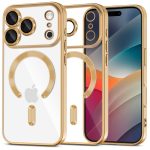 TECH-PROTECT MAGFLEX CASE IPHONE 17 PRO shiny gold backcover