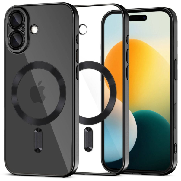 TECH-PROTECT MAGFLEX CASE IPHONE 17 shiny black backcover TECH-PROTECT MAGFLEX CASE IPHONE 17 shiny black backcover - Image 1