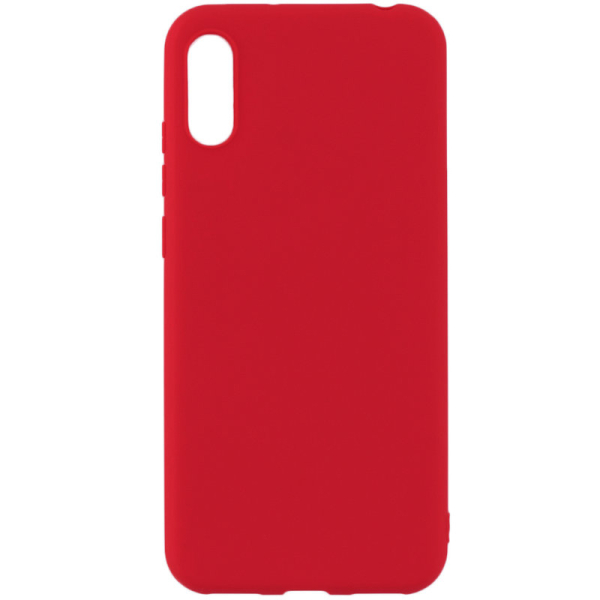 SENSO SOFT TOUCH HUAWEI Y6 2019 / HONOR PLAY 8A red backcover SENSO SOFT TOUCH HUAWEI Y6 2019 / HONOR PLAY 8A red backcover - Image 1