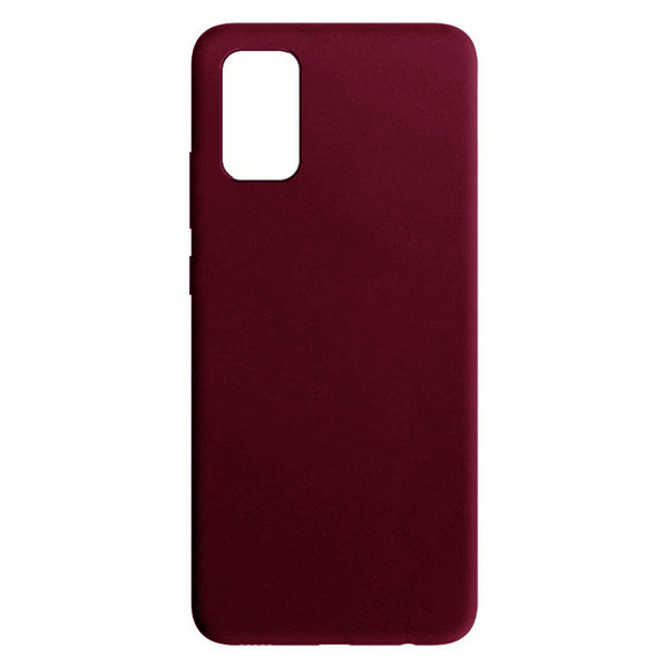 SENSO SOFT TOUCH SAMSUNG A02s / A03s burgundy backcover SENSO SOFT TOUCH SAMSUNG A02s / A03s burgundy backcover - Image 1