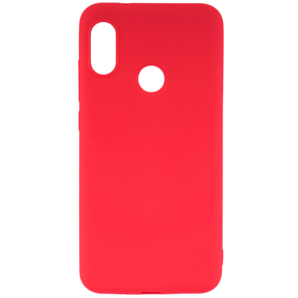 SENSO SOFT TOUCH HUAWEI Y6P red backcover SENSO SOFT TOUCH HUAWEI Y6P red backcover - Image 1