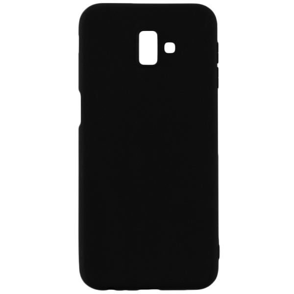 SENSO SOFT TOUCH SAMSUNG J6 PLUS 2018 black backcover SENSO SOFT TOUCH SAMSUNG J6 PLUS 2018 black backcover - Image 1