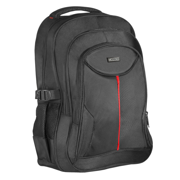 DEFENDER LAPTOP BACKPACK CARBON 15.6 black DEFENDER LAPTOP BACKPACK CARBON 15.6 black - Image 1