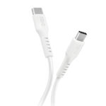 SBS DATA CABLE TYPE C to TYPE C 1m 25W white