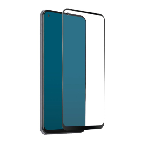 SBS FULL TEMPERED GLASS REALME 8i / 9i black SBS FULL TEMPERED GLASS REALME 8i / 9i black - Image 1