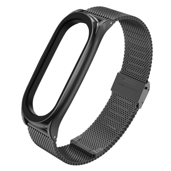 TECH-PROTECT REPLACMENT BAND MILANESEBAND FOR XIAOMI MI SMART BAND 5 / 6 / 6 NFC black TECH-PROTECT REPLACMENT BAND MILANESEBAND FOR XIAOMI MI SMART BAND 5 / 6 / 6 NFC black - Image 1