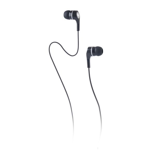 MAXLIFE WIRED EARPHONES STEREO black MAXLIFE WIRED EARPHONES STEREO black - Image 1