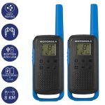 WALKIE TALKIE MOTOROLA TALKABOUT T62 8Km blue SET - Image 2