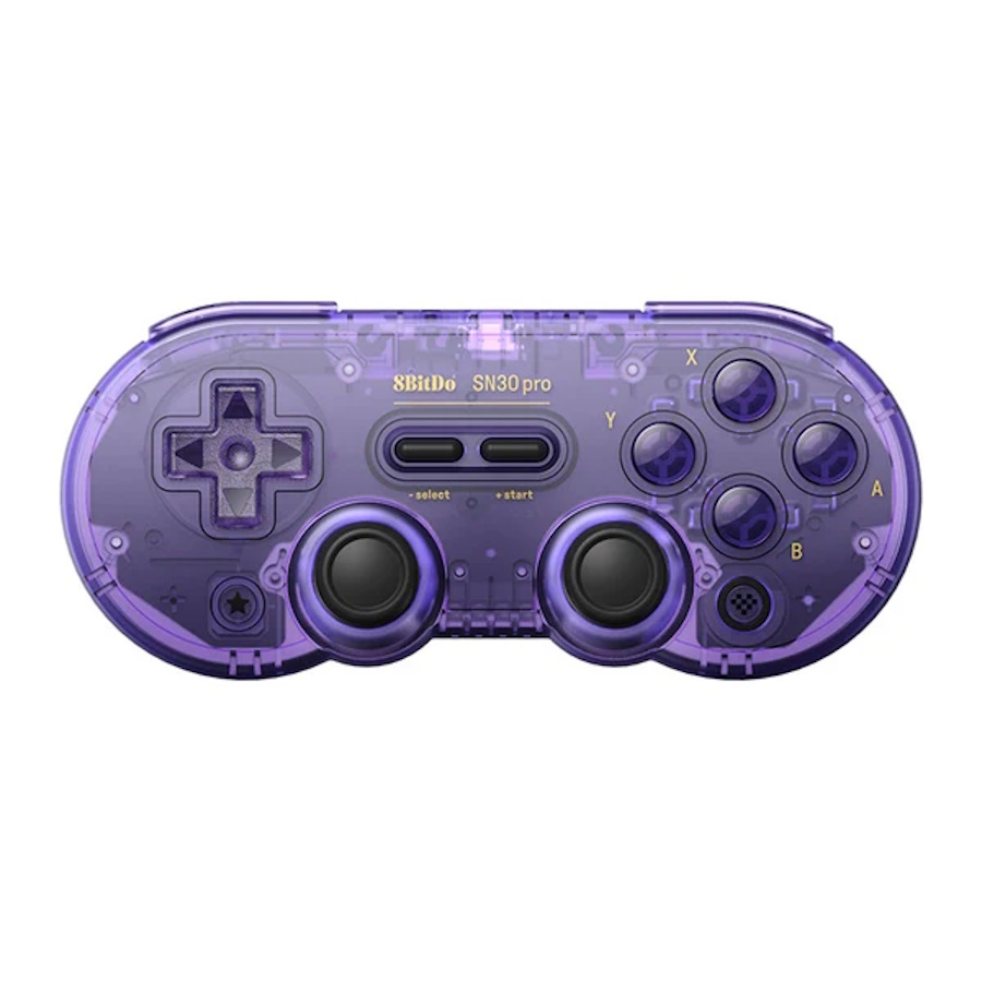 8BitDo SN30 Pro Special Edition Ασύρματο & Ενσύρματο Gamepad για PC / Android / Steam Deck / Raspberry Pi (Hall Effect) - Crystal Purple 8BitDo SN30 Pro Special Edition Ασύρματο & Ενσύρματο Gamepad για PC / Android / Steam Deck / Raspberry Pi (Hall Effect) - Crystal Purple - Image 1