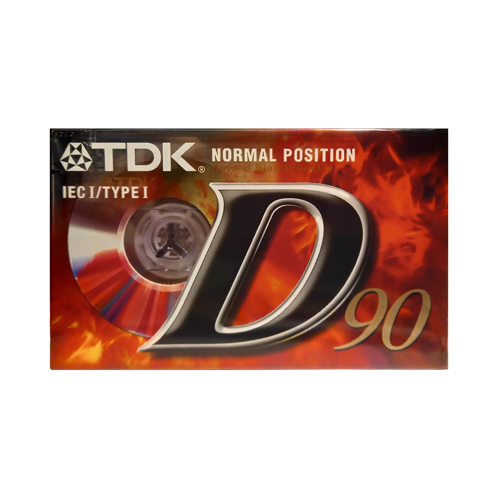 tdkd90 ΚΑΣΕΤΑ AUDIO (ΗΧΟΥ) TDK 90MINUTES TYPE I/NORMAL POSITION - Image 1