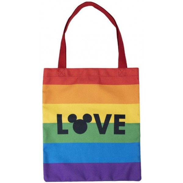 tote-bag-polyester-40x37cm-disney-pride-colorfull-2100003494 TOTE BAG POLYESTER 40x37cm DISNEY PRIDE COLORFULL 2100003494 - Image 1