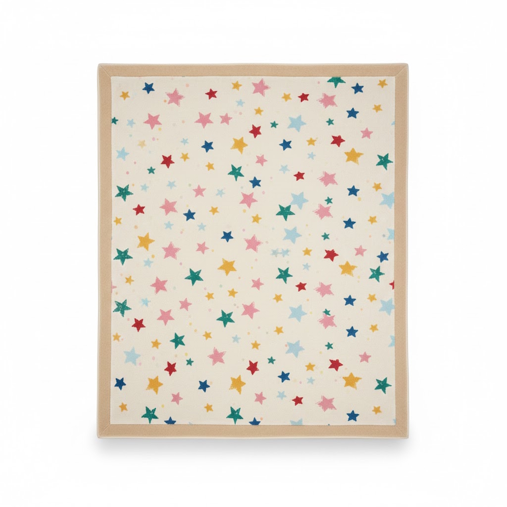 Giggles & Co. Χαλί Παιδικού Δωματίου “Colorfall Stars” – Μαλακό 3εκ. (200 x 150 εκ.) Giggles & Co. Χαλί Παιδικού Δωματίου “Colorfall Stars” – Μαλακό 3εκ. (200 x 150 εκ.) - Image 1