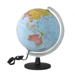 ΥΔΡΟΓΕΙΟΣ ΣΦΑΙΡΑ ΜΕ ΦΩΣ,ΔΙΑΜΕΤΡΟΥ 25CM ΜΕ ΠΟΛΙΤΙΚΗ ΧΑΡΤΟΓΡΑΦΗΣΗ - Image 2